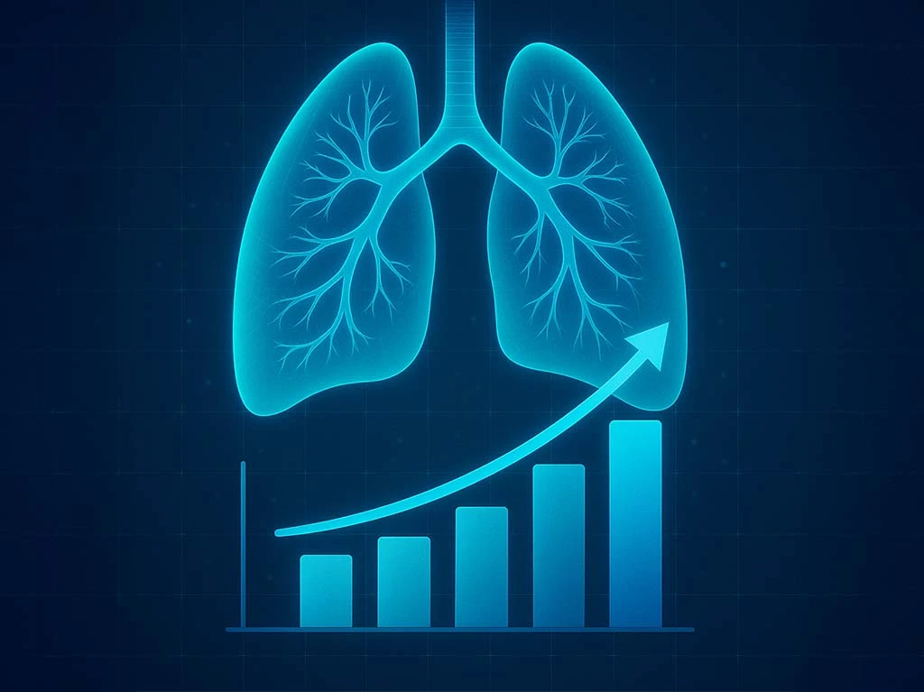 Análisis de las tasas de supervivencia del cáncer de pulmón según la edad y el estadio