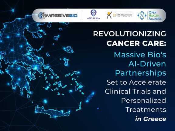 Massive Bio Partners with Asklepieia, BeStrong, and Open Health Alliance in Greece to Enhance Cancer Clinical Trial