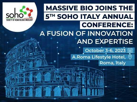 Massive Bio Joins The 5th SOHO Italy Annual Conferance