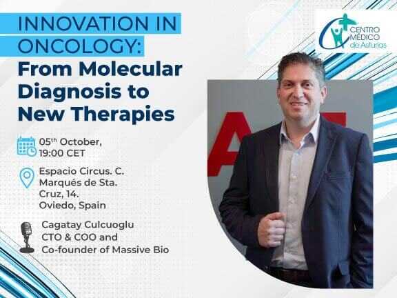 Cagatay Culcuoglu, Co-Founder of Massive Bio, to Speak at 'Innovation in Oncology' Event