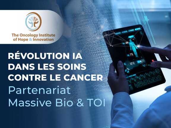 Massive Bio et The Oncology Institute (TOI) concluent un partenariat pour révolutionner les soins contre le cancer et la recherche sur le cancer basée sur l'IA