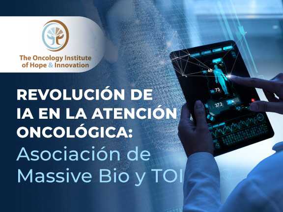 Massive Bio y el Instituto de Oncología (TOI) forjan una asociación para revolucionar la atención del cáncer y la investigación del cáncer basada en inteligencia artificial