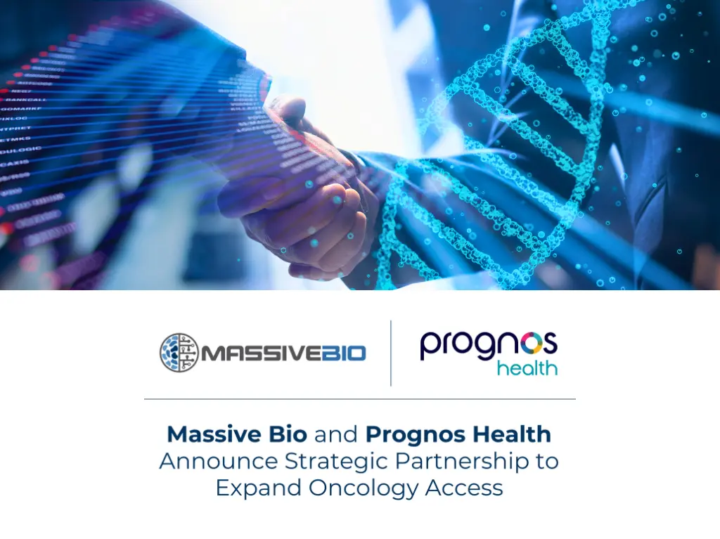 Massive Bio and Prognos Health Announce Strategic Partnership to Expand Oncology Access