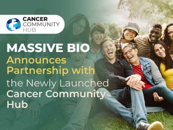 Massive Bio Announces Partnership with the Newly Launched Cancer Community Hub