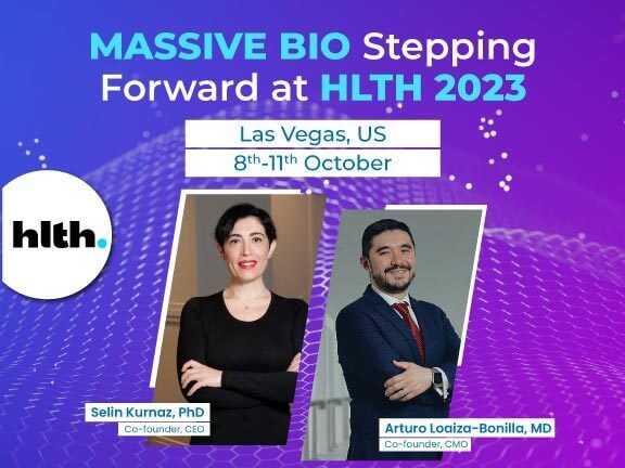 Massive Bio Stepping Forward at HLTH 2023